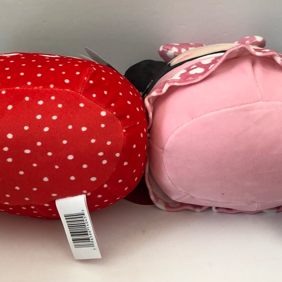 Squishmallows Valentine's Day Mickey Mouse & Minnie Mouse 8" Disney Plush Set - Picture 8 of 12